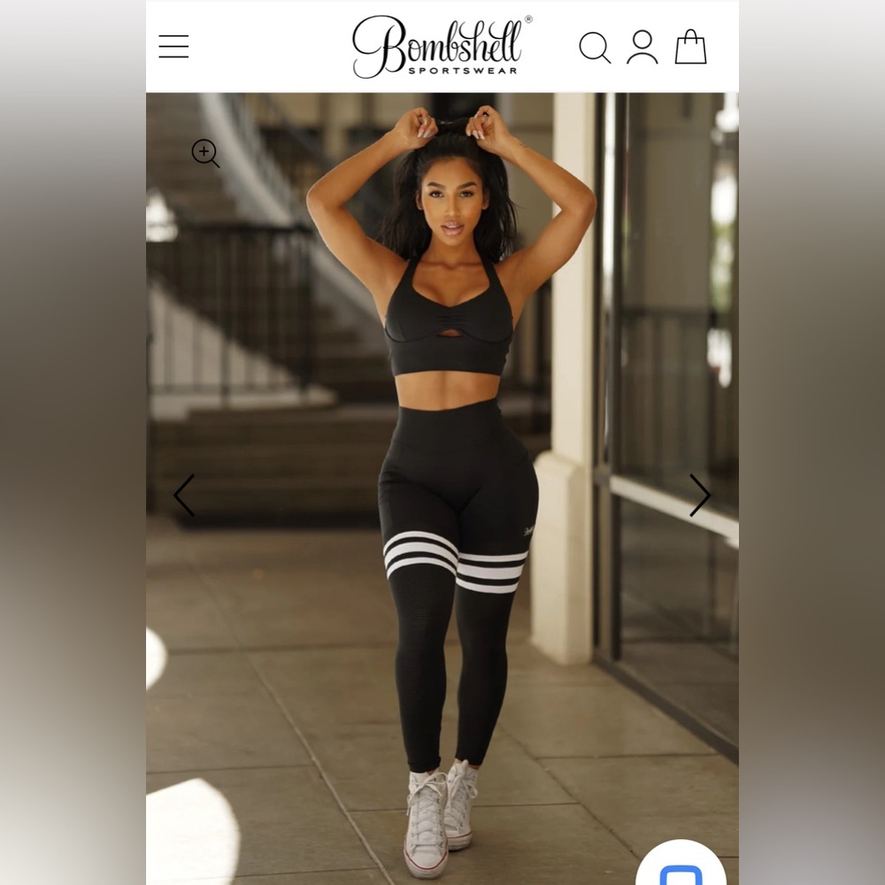 Bombshell thigh high leggings